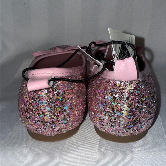 George Sparkling Pink Ballet Flats Kids Girls Size 13 - Picture 4 of 9